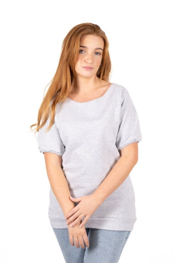 Sudadera de manga corta